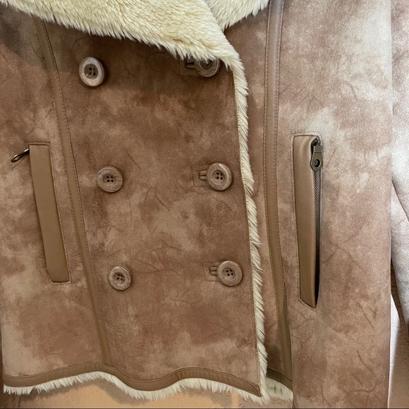 Women’s Express Suede Jacket size Small - Picture 4 of 6